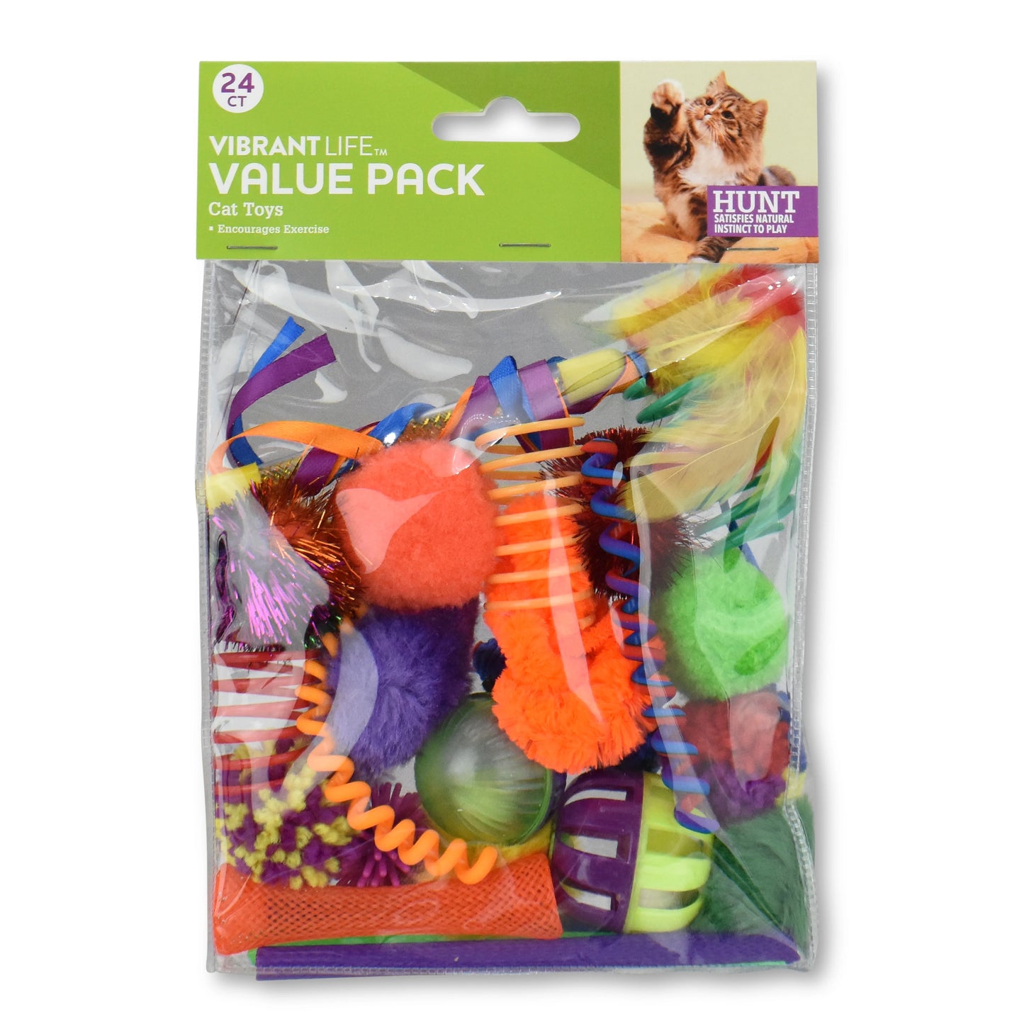 24-Piece Premium Cat Toy Set
