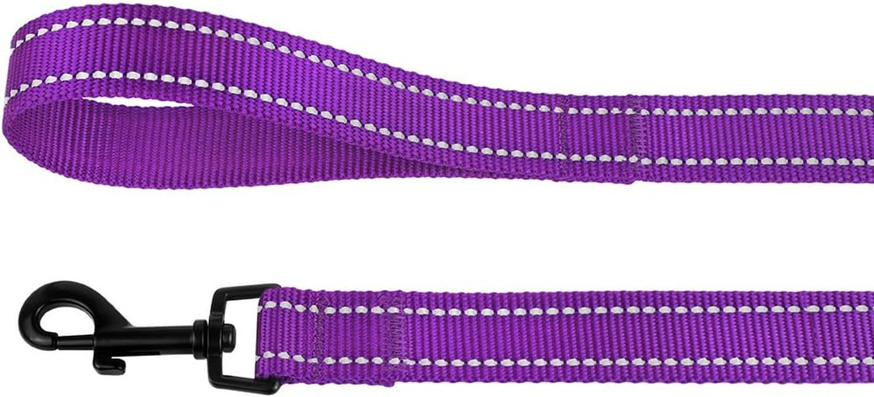 Dog Leash Durable Pet Leash for Walking Training Running for Dogs (Reflective, Purple, L)