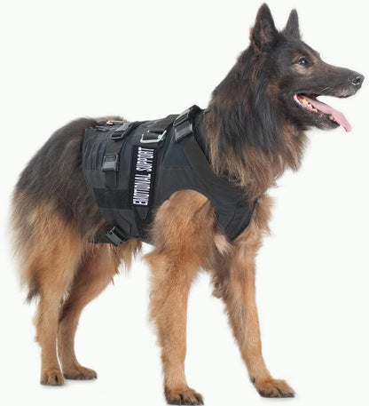 12 Pieces Removable Tactical Dog Harness Service Dog Vest Patches Do Not Pet in Training and Emotional Support Dog Vest Patches(3.6 X 1.6Inch)